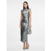 Silver women's midi dress ORSAY - Women's šedá XL Orsay 4067937119430