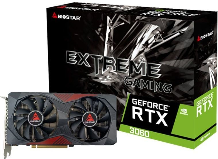 Biostar GeForce RTX 3060 12GB GDDR6 VN3606RML9