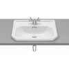 Zápustné umývadlo Roca Carmen 60x45 cm otvor pre batériu uprostred A3270A5000