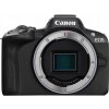 Canon EOS R50 bezzrkadlový fotoaparát 24,2 MP APS-C CMOS 4K čierny, iba telo
