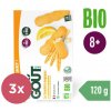 3x GOOD GOUT BIO Piškóty s esenciálnym citrónovým olejom (120 g), 8m+