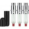 Travalo Classic HD Black plniteľný rozprašovač parfémov 3 x 5 ml semišové vrecko darčeková sada