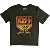KISS - Loud and Proud (Military Green) (tričko) Large