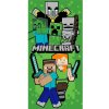 Jerry Fabrics Detská osuška s potlačou - Minecraft - Let's survive | 70 x 140 cm