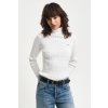 Gant STRETCH COTTON CABLE TURTLENECK EGGSHELL