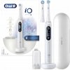 Elektrická zubná kefka Oral-B iO 8N sonická, nabíjateľná, biela