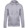Kariban Mikina Kariban K479 s kapucí na zip COT20K47939800-oxford grey XS Šedá oxford