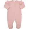 Kojenecký bavlněný overal New Baby Practical růžový holka