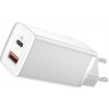 Baseus CCGAN2L-B02 GaN2 Lite Quick Nabíječka USB + USB-C 65W White