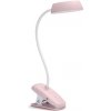 Philips 8719514396876 Dotyková štipcová lampička Philips DONUTCLIP LED 3W, 175lm, 4000K, IP20, biela/ružová