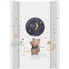 CEBA BABY Podložka prebaľovacia 2-hranná mäkká (50x70) Basic Cosmic Bear