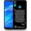 Picasee ULTIMATE CASE pro Huawei Y7 2019 - Kazma - BUĎTE TROCHU YESMANI