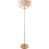 Endon Endon 110724 - Stojacia lampa HIGHCLERE 1xE14/40W/230V béžová/mosadz EN0046 + záruka 3 roky zadarmo