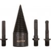Štiepací klin do dreva s priemerom 42 mm + adaptér SDS-plus a HEX-6HRAN, GEKO