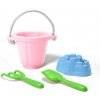 Green Toys Růžový set na písek