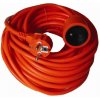 Prodlužovací kabel 25m - oranžový Solight PS09 + Dárek, servis bez starostí v hodnotě 300Kč