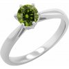 Eppi Zásnubný prsteň so zeleným diamantom Sati R33104