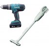 MAKITA set aku. skrutkovač HP457DWE + vysávač DCL183DZ