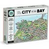 GALISON Puzzle Město v zálivu San Francisco 2v1, 1000 dílků