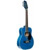 Stagg SA20D 1/2 BLUE, akustická kytara 1/2 typu Dreadnought