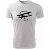 Still Plays With Planes - Pánske tričko Fantasy športové - XL ( Biela )