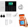Bezdrôtový alarm GSM + WiFi s aplikáciou TUYA, sada, KOSTOR SAD002