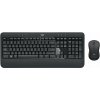 Sada klávesnice a myši Logitech čierna