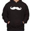 Fajntričko Mikina Fúzy, Farba čierna, Strih/ Variant Pánsky/UNISEX
