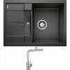 Blanco METRA 45 S Compact antracit 519561 + Blanco MILA chróm 519414