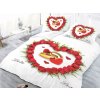 XPOSE® 3D obliečky LOVE 2 140x200 cm, 70x90 cm, 3D + Predĺžená možnosť vrátenia tovaru do 50 dní