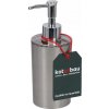 Ručný dávkovač mydla stojaci Kotarbau 350 ml sivý