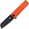 KUBEY Sailor Liner Lock EDC Flipper Knife Orange G10 Handle KU317F