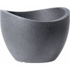 Scheurich Kvetináč 30 cm černy granit