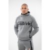 PitBull West Coast - pánská KP mikina LOGAN šedá 3XL