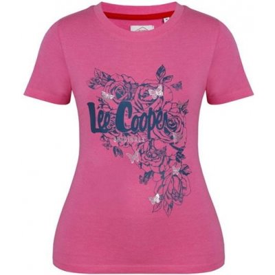 Dámske tričká Lee Cooper, ružová – Heureka.sk