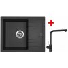 Akčný set Sinks LINEA 600 Metalblack + batéria ELKA černá