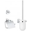 Grohe QuickFix Start - Set doplnkov na toaletu 3 v 1, chróm 41204000