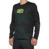 100% Airmatic Le Long Sleeve Jersey Black Camo M