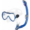 Aqua-Speed Enzo+Evo detský potápačský set modrá tm.