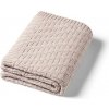 BABYONO Deka z organickej bavlny pletená 75 x 100 cm beige 0m+ 1647-03-BO