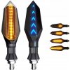 4 X LED SMEROVKA MOTOCYKLA SKÚTRA ŠTVORKOLKA MOTOCYKEL DYNAMICKÝ ATEST