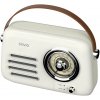 SAVIO RS-02 Přenosné rádio, bílé