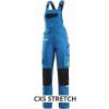 CXS STRETCH Pánske nohavice s náprsenkou modrá