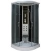 Sanotechnik Rakúsko Sanotechnik QuickLine Komfort, sprchový box štvrťkruh 100x100x215cm, CL100