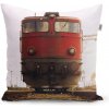 Sablio Vankúš Červený vlak na koľajniciach - 50x50 cm