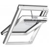 Solárne kyvné strešné okno VELUX GLU (GLU CK02 006430) - Hliník, tmavosivý - 35(-1;-3) dB - Biele bezúdržbové prevedenie - 1.0 W/(m²K) - Solárne - Trojsklo 64 - 0.45 - 55 CM X 78 CM - 26.04 VELUX