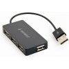 Gembird UHB-U2P4-04 rozbočovač rozhraní USB 2.0 480 Mbit/s Černá