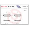 BREMBO Sada brzdových platničiek kotúčovej brzdy P59050