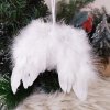 Anjelské krídla z pierok 16 cm