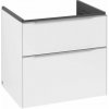 Villeroy & Boch Subway 3.0 Umývadlová skrinka 62x58x48 cm, 2 zásuvky, biela C576L0VF